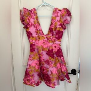 Showpo Floral Mini Dress